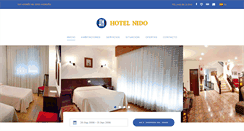 Desktop Screenshot of hotel-nido-coruna.com